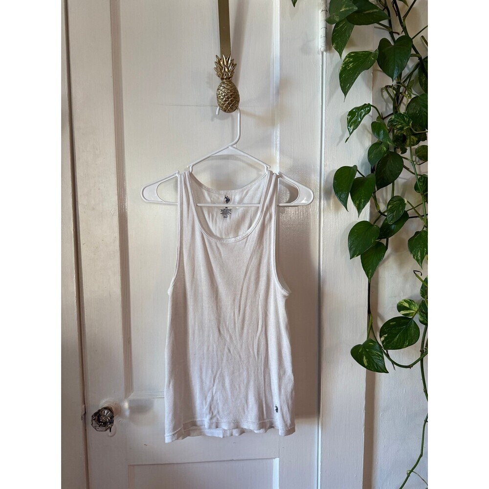 U.S. Polo Assn men’s size small white tank top